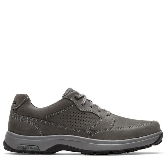 DUNHAM 8000 BLUCHER, STEEL GREY NUBUCK, 13